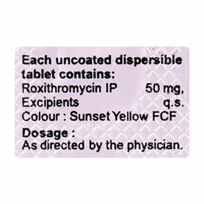 Roxid Kidtab Tablet 10'S - Bacterial Infections-Mac