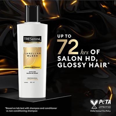 Tresemme Lamellar Gloss Conditioner, with Amino Gloss Complex, for Ultra Shiny, Glossy hair 85 ml - Conditioners