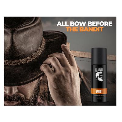 Beardo Perfume Body Spray - Bandit (Pack of 2 x 120 ml) - Men Perfumes (Edt/Edp)