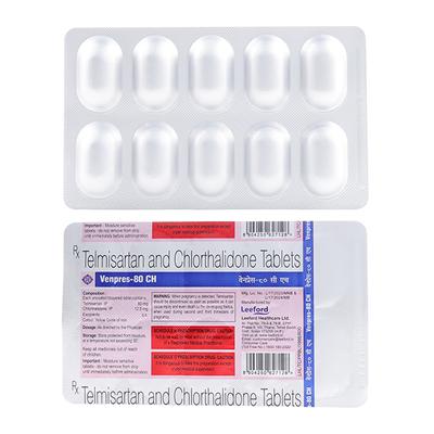 VENPRES CH 80 Tablet 10's - Hypertension-Ang