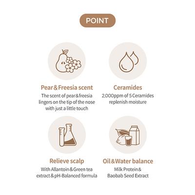 Milk Baobab High Cera Shampoo Pear&Freesia 500 ml - Shampoos