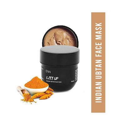 ENN Litt Up Insta Glow Mask Indian Ubtan 100 gm - Masks & Peels