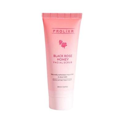 Prolixr Black Rose Honey Exfoliating Mini Face Scrub 20 ml - Scrubs & Exfoliants