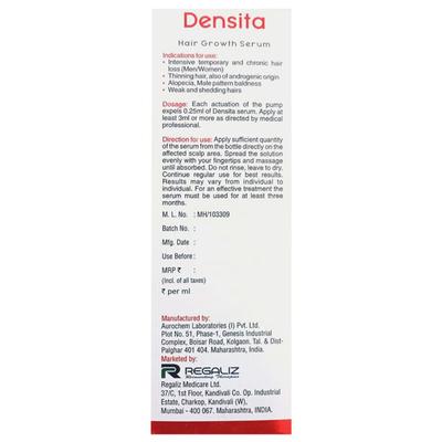 DENSITA HAIR GROWTH Serum 60ml - Hair Loss-Oth