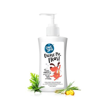 Capt. Zack Excuse Me Fleas Shampoo 500 ml - Pet Healthcare
