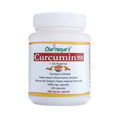 Chaitanya'S Curcumin 95 Percent with 1 Percent Piperine Extract 500Mg 120's - Others