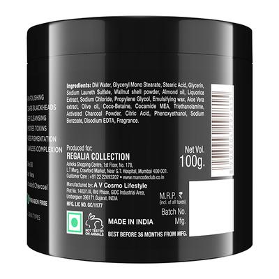 MANCODE Charcoal Scrub 100 gm - Scrubs & Exfoliants