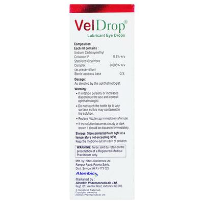 Veldrop Eye Drops 10ml - Dry Eye-Olt