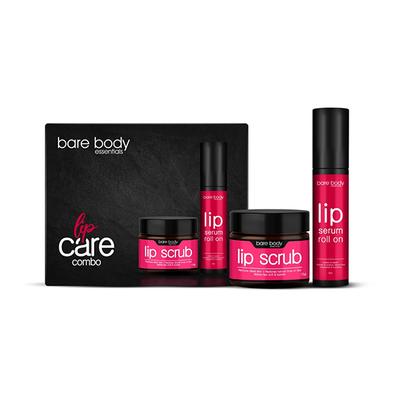 Bare Body Essentials Lip Care Combo - Lip Scrub 15g & Lip Serum 8ml 1's - Lip Scrubs