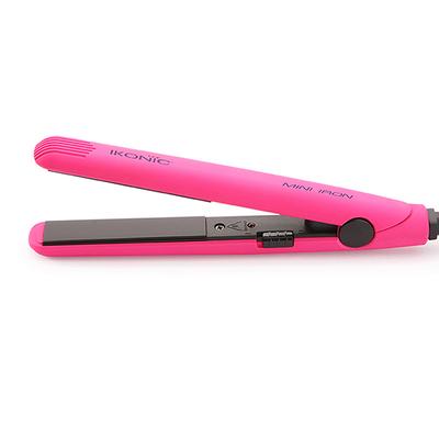 Ikonic Professional Mini Iron - Pink - Straighteners