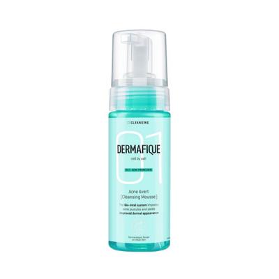 Dermafique Acne Avert Cleansing Mousse Facewash for Oily To Acne Prone Skin 150 ml - Face Wash & Cleansers