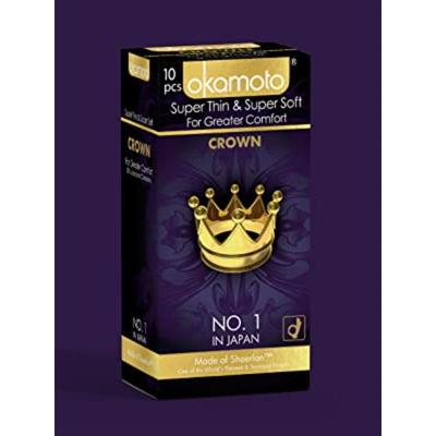 Okamoto Crown Condoms 10's - Plain/Flavoured Condoms