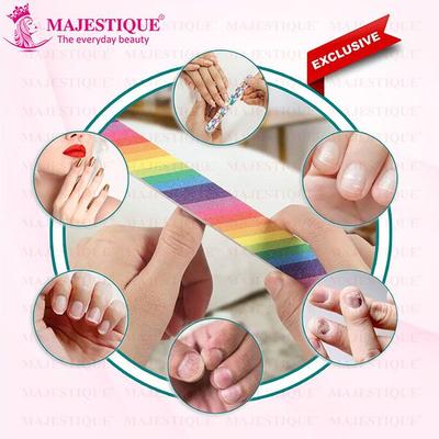 Majestique Nail File And Dual Side Nail 2's - Manicure & Pedicure Kits