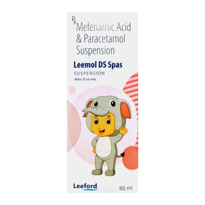 LEEMOL DS SPAS Syrup 60ml - Pain relief-Nsa