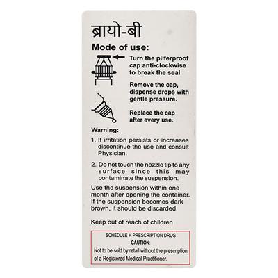 BRIO B Eye Drops 5ml - Glaucoma-Ant