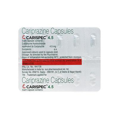 CARISPEC 4.5 Capsule 10's - Schizophrenia-Aps