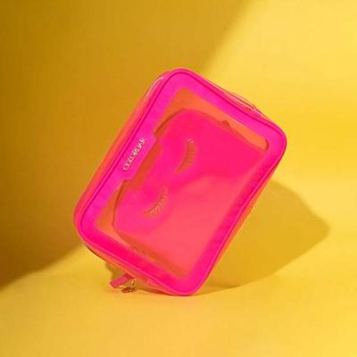 Colorbar Lips and Lashes Box Pouch - Neon Pink 240gm 1's - Makeup Pouches