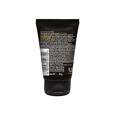 POND'S Men Pollution Out Face Wash 50 gm - Face Wash & Cleansers