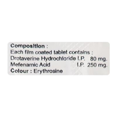 Drotin M Tablet 10'S - Muscle Spasm-Ant