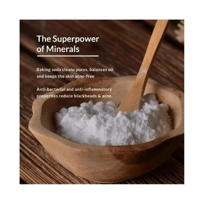 Lotus Botanicals Baking Soda Deep Cleansing Face Scrub 100 gm - Scrubs & Exfoliants