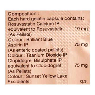 Roseday Gold 10mg Capsule 10'S - Blood Clot-Ant