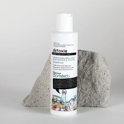Detoxie Rice Water and Biotin Shampoo (Crafted for Bengaluru) 200 ml - Shampoos