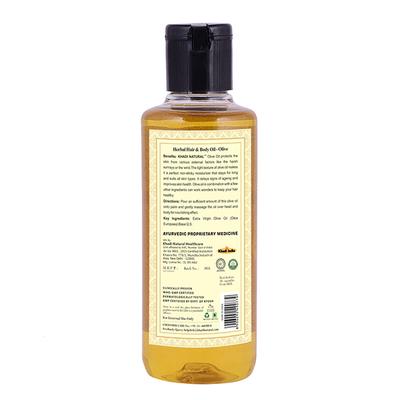 KHADI NATURAL OLIVE OIL 210ML 210 ml - Massage Oils