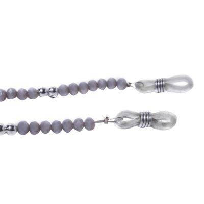 Modisch Grey Silver Stones Sunglasses Chain (JC-1401-Grey) 1's - Wearables Sunglasses