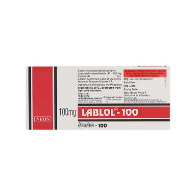 Lablol 100mg Tablet 10'S - Hypertension-Bet