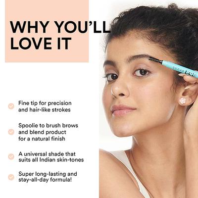 SUGAR POP Brow Shaper - Walnut 2 gm - Eyebrow Pencils & Enhancers