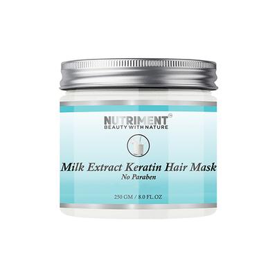 Nutriment Milk Extract Kertain Hair Mask 250 gm - Hair Treatment
