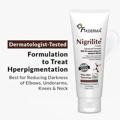 Fixderma Nigrilite Cream 100 gm - Creams/Oils/Lotions