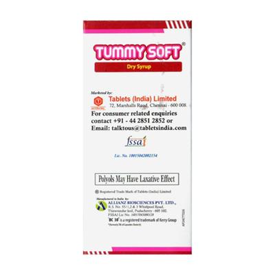 TUMMY SOFT (VEG) Dry Syrup 50ml - Digestion-Dig
