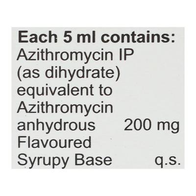 Azithral XL 200mg Liquid 30ml - Bacterial Infections-Mac