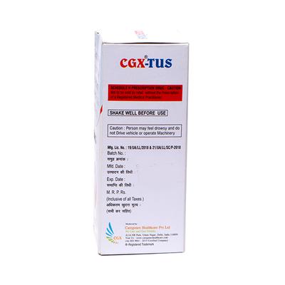 CGX TUS Syrup 100ml - Cough And Cold-Cou