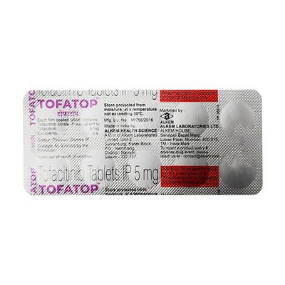 TOFATOP 5mg Tablet 10's - Arthritis-Dis