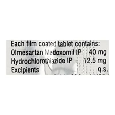 Olvance H 40mg Tablet 10'S - Hypertension-Ang