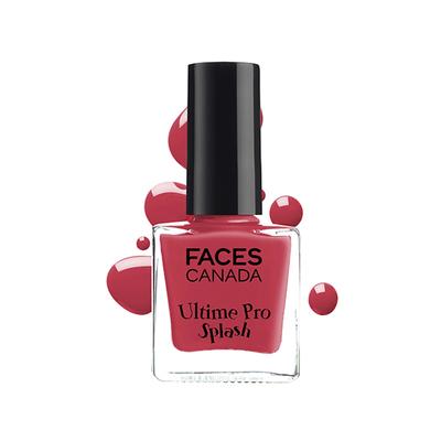 Facescanada Ultime Pro Splash Nail Enamel Cherry Red 110 8 ml - Nail Polish