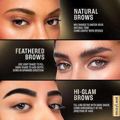 Lakme Facelift Brow Sculpt Palette 4.5 gm - Eye Shadow Palettes