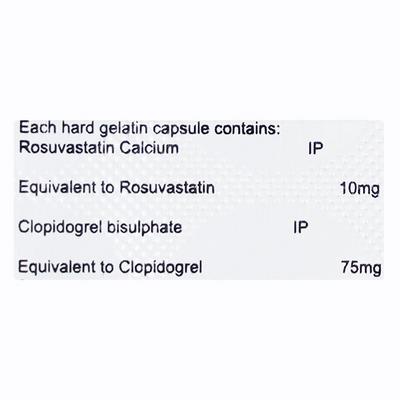 ROZULA CV 10mg Capsule 10's - High Cholesterol-Dys