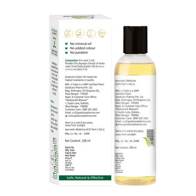 Goodcare Pure Castor Oil 100 ml - Speciality Medicines