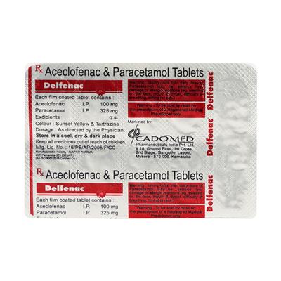 DELFENAC TABLET 10'S - Pain relief-Nsa