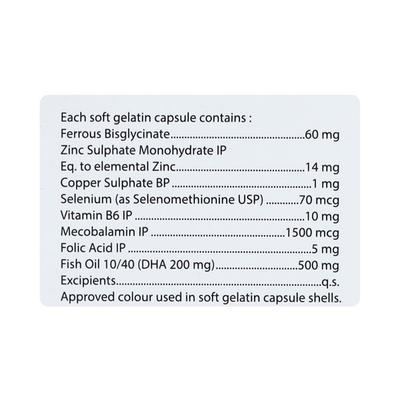 HEMODAC Softgel 10's - Supplements-Vam