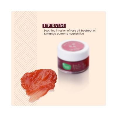 Mother Sparsh Rose & Beetroot Lip Balm For Dry & Chapped Lips 10 gm - Lip Balms