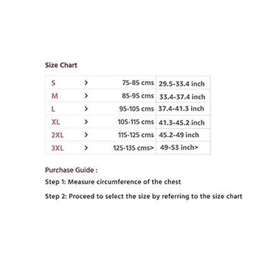 Flamingo Elastic Shoulder Immobilizer (OC - 2038) (XXXL) - Beige - Neck/Shoulder Supports