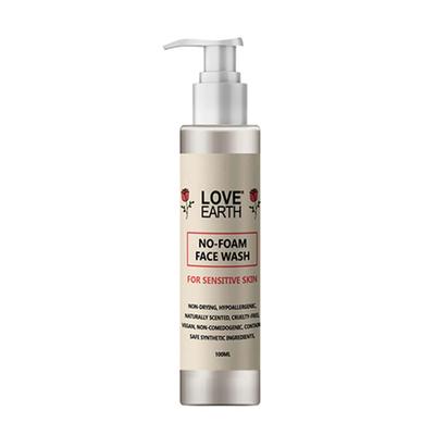 Love Earth No Foam Face Wash 100 ml (N) - Face Wash & Cleansers