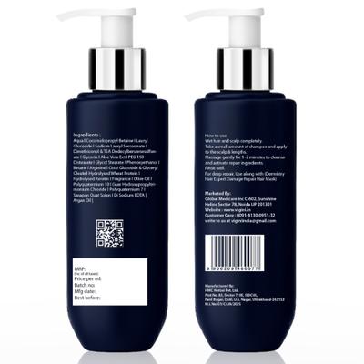 Dermistry Damage Repair With Keratin Arginine Wheat Protein Shampoo 200 ml - Shampoos