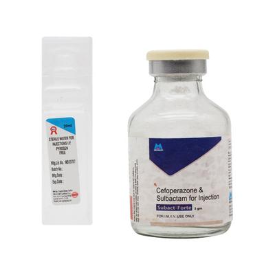 SUBACT FORTE 3gm Injection 1's - Bacterial Infections-Cep