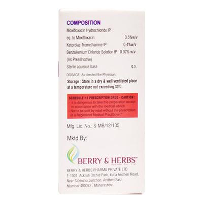 MOXISHIELD KT Eye Drops 5ml - Eye Infections-Eaa