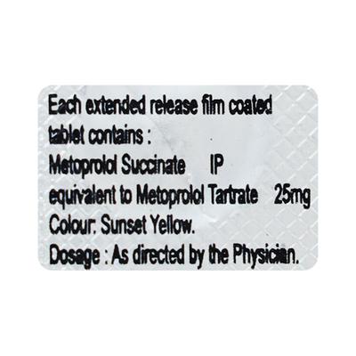 Betamet Er 25Mg Tablet 10's - Hypertension-Bet